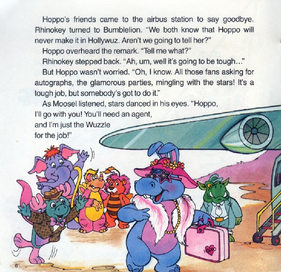 Wuzzles - Hoppopatamus Goes to Holleywuz (08),绘本,绘本故事,绘本阅读,故事书,童书,图画书,课外阅读